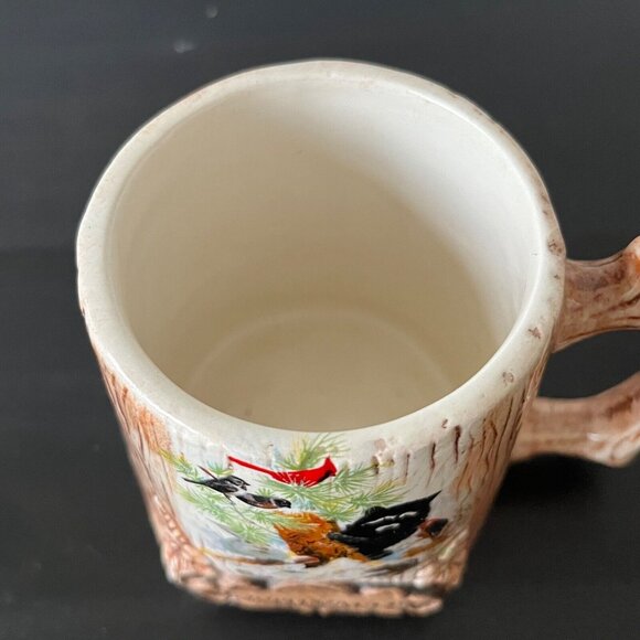 Treasure Craft Tree Trunk Death Valley Souvenir Coffee Mug Vintage 1960s - Picture 7 of 7
